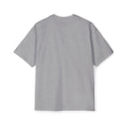 Muala® "drippy fat" heavy oversized grey men's tee with dropped shoulders and premium cotton construction