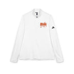 muala® x adidas® collaboration "cheese performance" quarter-zip recycled +UPF 50+ pullover