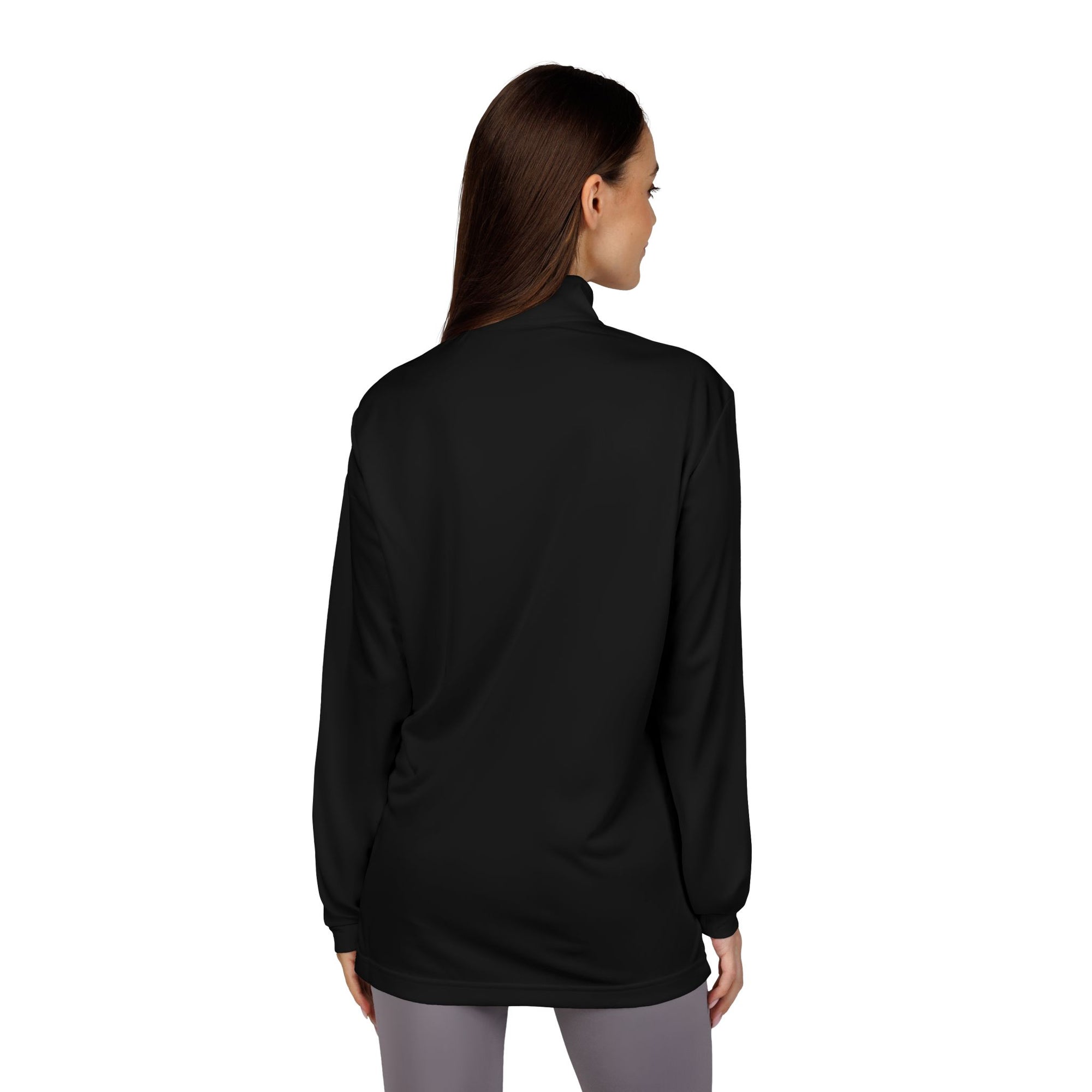 muala® x adidas® collaboration "cheese performance" quarter-zip recycled +UPF 50+ pullover