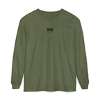 muala® "drippy logo" long sleeve tee 100% ring-spun cotton