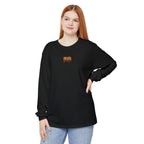 muala® "drippy logo" long sleeve tee 100% ring-spun cotton