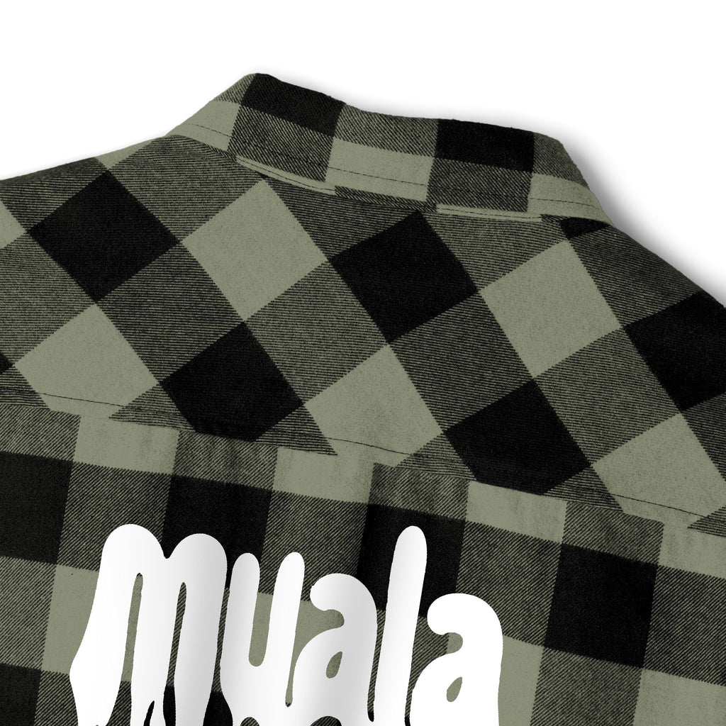 muala® "late night kebab" heavyweight flannel