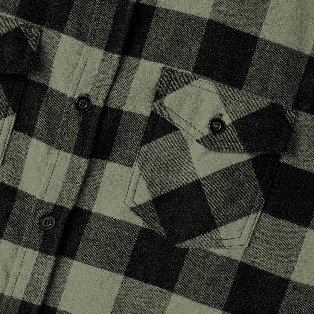 muala® "late night kebab" heavyweight flannel