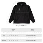 muala® x champion® collaboration "flow shield" packable anorak