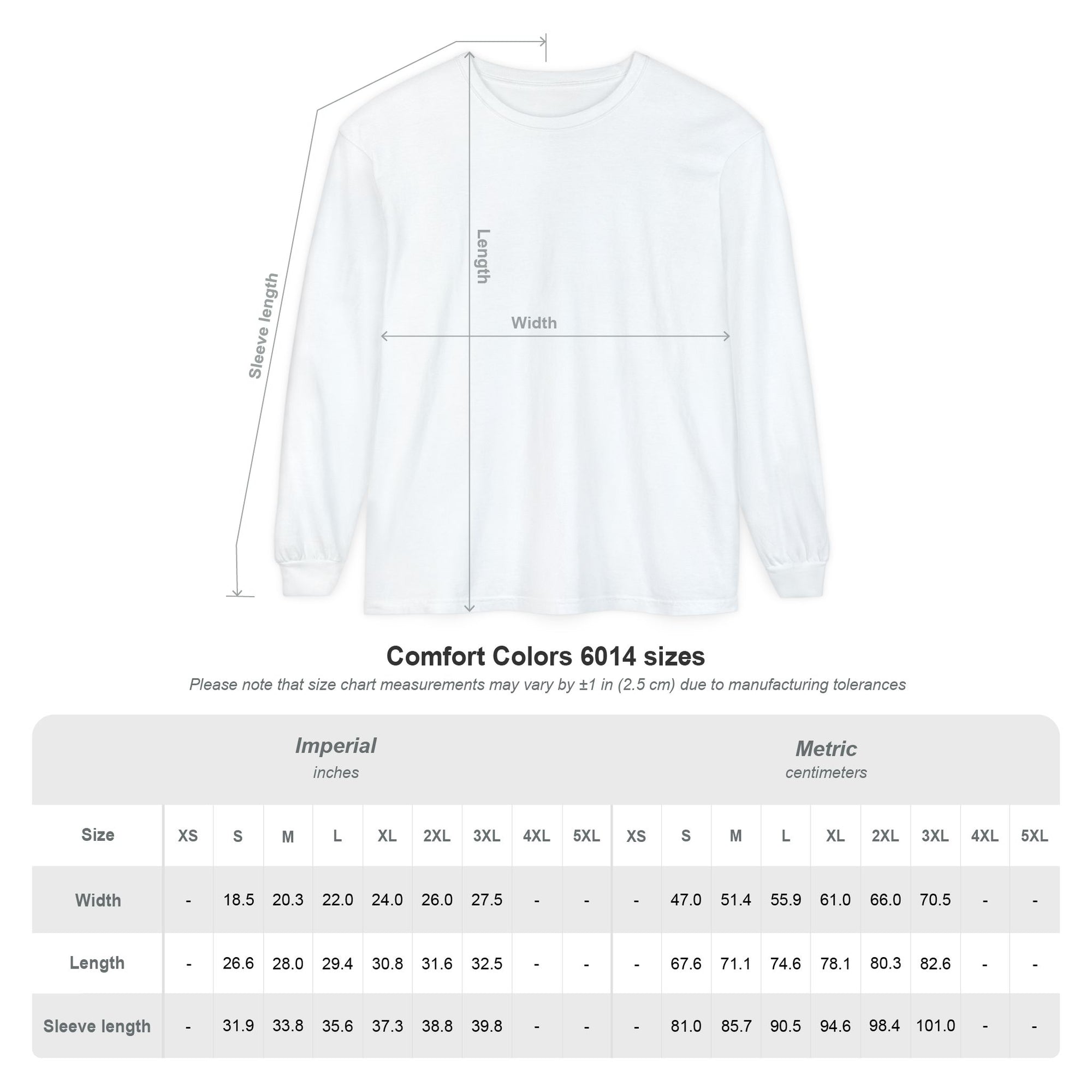 muala® "drippy logo" long sleeve tee 100% ring-spun cotton