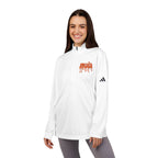 muala® x adidas® collaboration "cheese performance" quarter-zip recycled +UPF 50+ pullover