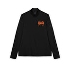 muala® x adidas® collaboration "cheese performance" quarter-zip recycled +UPF 50+ pullover