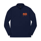 muala® x adidas® collaboration "cheese performance" quarter-zip recycled +UPF 50+ pullover