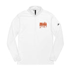 muala® x adidas® collaboration "cheese performance" quarter-zip recycled +UPF 50+ pullover
