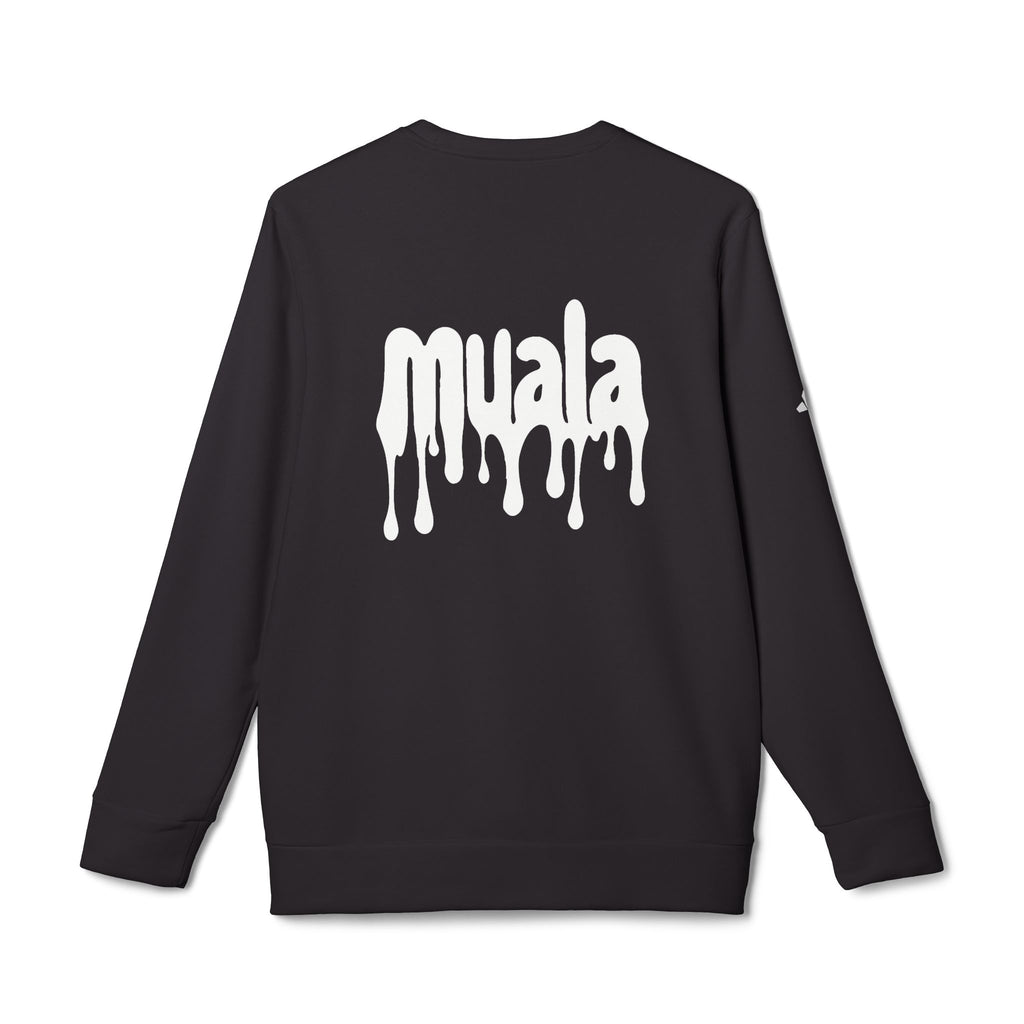 muala® x adidas® collaboration "diet king" fleece daily sweatshirt